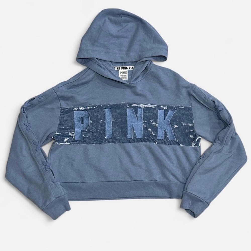 PINK Victoria's Secret Blue Hoodie